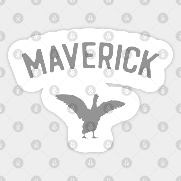 Maverick Sticker by The Fanatic